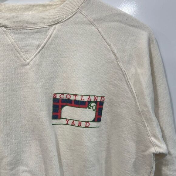 Vintage Scotland Yard pullover crewneck sweatshirt - Picture 3 of 6